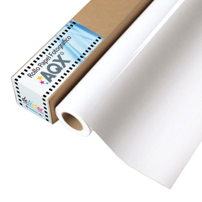 Rollo Fotografico Glossy Brillante 230gr 0,61x10 mts AQX R17