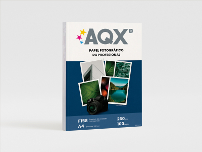Papel Foto Pro RC Glossy Brillante Premium A4 260grs por 100 Hojas AQX F158