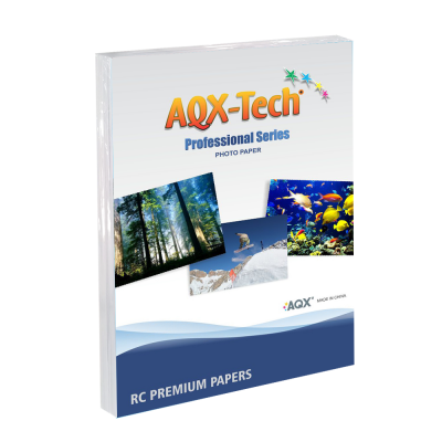 Combo Papel Foto Pro RC Glossy Brillante Premium 13x18 260grs por 100 Hojas AQX F50x5