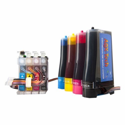 Sistema Continuo Para Epson T25 TX125 TX135 400ml AQX