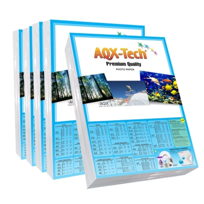 Combo Papel Transfer Claro A4 150GR por 100 Hojas AQX T09x5