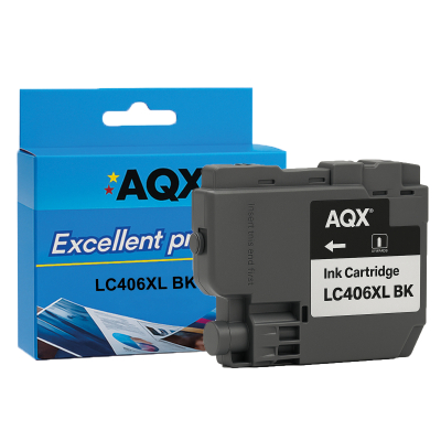 Cartucho LC406 XL Negro AQX P/ Brother J6955DW