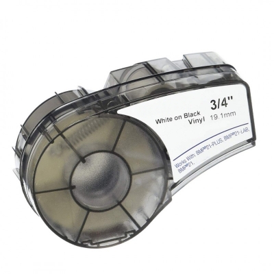 Cinta Rotuladora BMP21 19MM VINYL LABEL