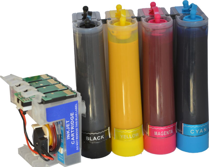 Sistema Continuo AQX Sublimacion Para Epson Tx210 400ml