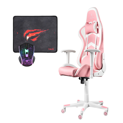 Combo Gamer 16: Silla GM20P + Mouse + Pad MP837
