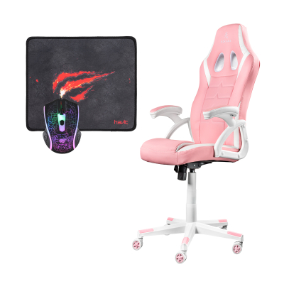 Combo Gamer 19: Silla GM15P + Mouse + Pad MP837