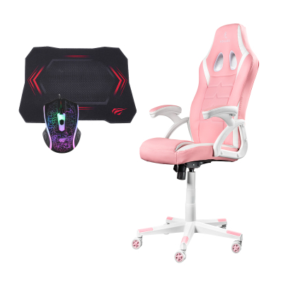 Combo Gamer 22: Silla GM15P + Mouse + Pad MP843