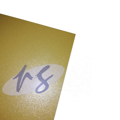 COMBO x50 Placas Aluminio Sublimable 10x15cm 0,5mm Doradas