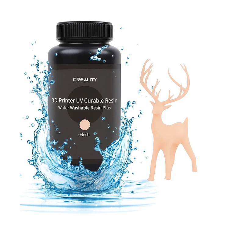 Resina Washable Creality p/Imp 3D por 500g Color Piel