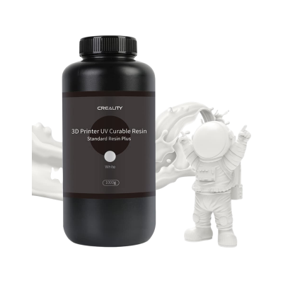 Resina Standard PLUS Creality 3D por 1 KG Blanco