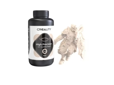 Resina Curado UV LCD 8K de Alta Precision Creality p/Imp 3D por 1KG Color Piel
